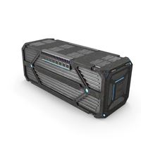 Sci Fi Container Big PNG & PSD Images