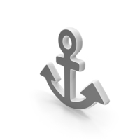 Black & White Anchor Symbol PNG & PSD Images