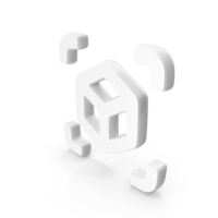 Augment Reality Symbol White PNG & PSD Images