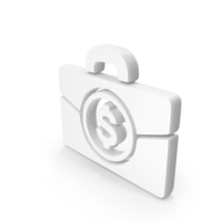 Budget Dollar Symbol White PNG & PSD Images