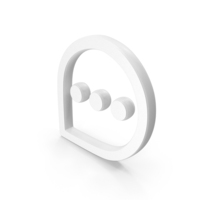 White Chat Symbol PNG & PSD Images
