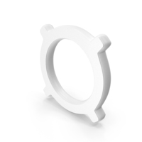 Generic Currency Sign Symbol White PNG & PSD Images
