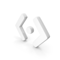 Horizontal Swipe Symbol White PNG & PSD Images