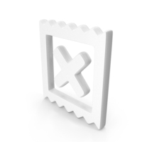 Receipt Error Symbol White PNG & PSD Images
