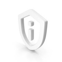 Security Warning Symbol White PNG & PSD Images