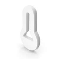 Temperature Symbol White PNG & PSD Images