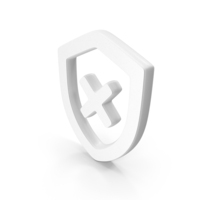 White Unprotected Symbol PNG & PSD Images