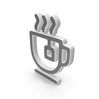 Black & White Coffee Symbol PNG & PSD Images