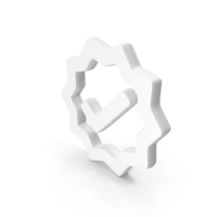 White Done Symbol PNG & PSD Images