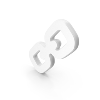 Link Symbol White PNG & PSD Images