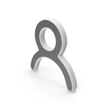 Profile Symbol White PNG & PSD Images