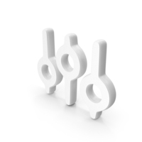 White Settings Symbol PNG & PSD Images