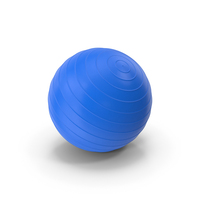 Blue Exercise Ball PNG & PSD Images