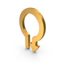 Fourth Exit Arrow Icon Gold PNG & PSD Images