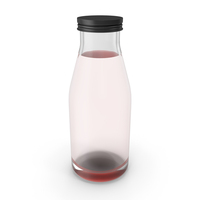 Cranberry Juice Glass Bottle PNG & PSD Images