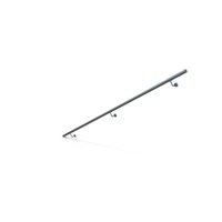 Wall Mounted Handrail 3M 35 Degree PNG & PSD Images