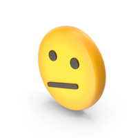 Diagonal Mouth Emoji PNG & PSD Images