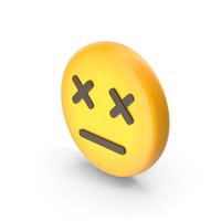 Crossed Out Face Emoji PNG & PSD Images