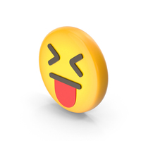 Tongue Out Face Emoji PNG & PSD Images