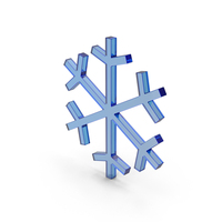 Glass Snow Flake Symbol PNG & PSD Images