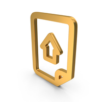 File Document Upload Icon Gold PNG & PSD Images