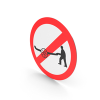 Indian Handcart Prohibited Sign PNG & PSD Images