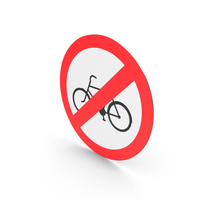 Indian Cycle Prohibited Sign PNG & PSD Images