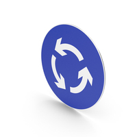 Chinese Roundabout Sign PNG & PSD Images