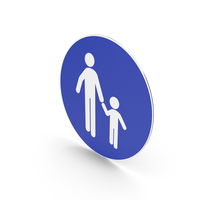 Chinese Pedestrians Only Sign PNG & PSD Images
