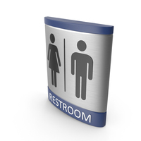 Restroom Sign PNG & PSD Images