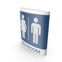Restroom Sign PNG & PSD Images