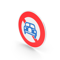 Japanese No Motor Vehicles Except Motorcycles Sign PNG & PSD Images