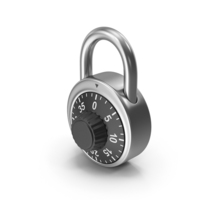 Combination Padlock PNG & PSD Images
