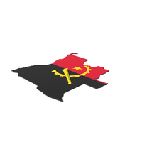 Angola Map PNG & PSD Images