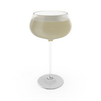 Champagne Saucer Glass PNG & PSD Images