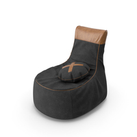 Swing Cory Bean Bag Chair With Pillow PNG & PSD Images