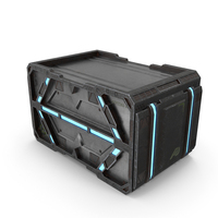 Sci Fi Container Set Medium PNG & PSD Images