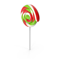 Red & Green Lollipop PNG & PSD Images