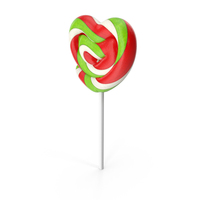 Red & Green Lollipop PNG & PSD Images