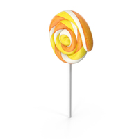 Yellow Lollipop PNG & PSD Images