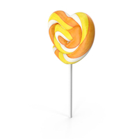 Yellow Lollipop PNG & PSD Images