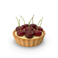 Cherry Tartlet PNG & PSD Images
