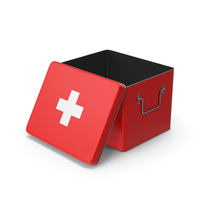 First Aid Tin Opened PNG & PSD Images