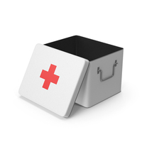 First Aid Tin Opened PNG & PSD Images