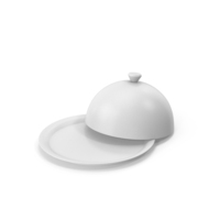 Serving Tray Dome Opened PNG & PSD Images