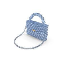 Blue Beaded Mini Bag PNG & PSD Images