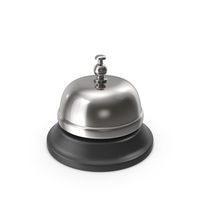 Silver Service Bell PNG & PSD Images