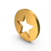 Round Star Frame Symbol PNG & PSD Images