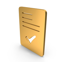 Accept Tick Page Document PNG & PSD Images