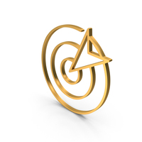 Circular Cursor Target Web Icon PNG & PSD Images